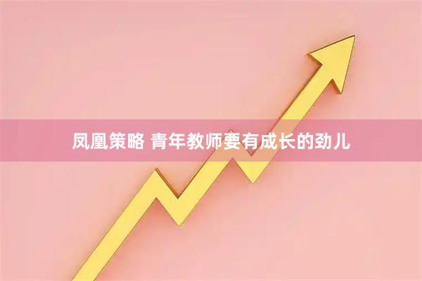 凤凰策略 青年教师要有成长的劲儿
