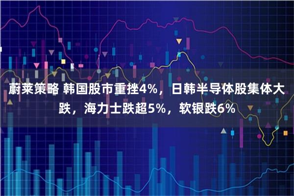 蔚莱策略 韩国股市重挫4%，日韩半导体股集体大跌，海力士跌超5%，软银跌6%